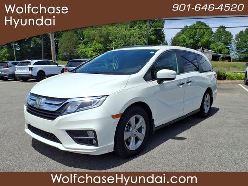 White Diamond Pearl 2018 Honda Odyssey EX-L