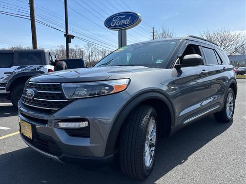 Carbonized Gray Metallic 2023 Ford Explorer XLT