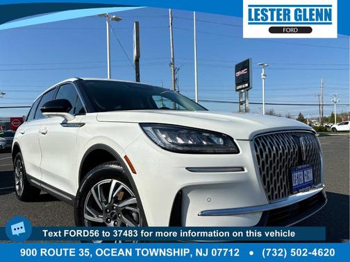 Pristine White 2023 Lincoln Corsair Standard