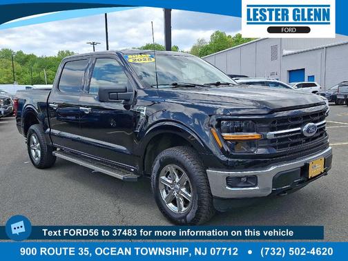 Agate Black 2025 Ford F-150 XLT