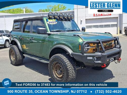 Green 2022 Ford Bronco Big Bend