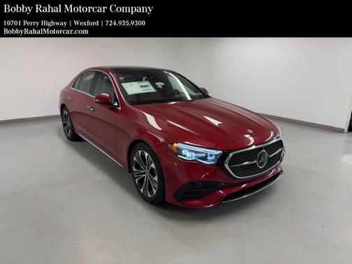 Patagonia Red 2026 Mercedes-Benz E-Class 4MATIC