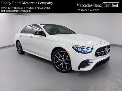 Polar White 2023 Mercedes-Benz E-Class 4MATIC
