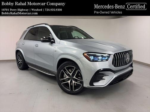 Cirrus Silver Metallic 2024 Mercedes-Benz AMG GLE 53 4MATIC+
