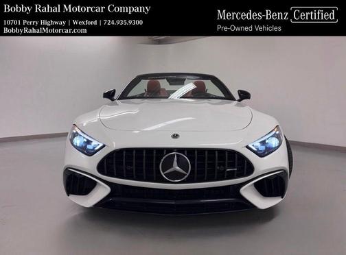 White 2022 Mercedes-Benz AMG SL 63 Base
