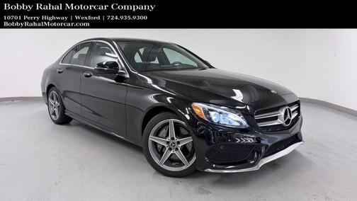 Black 2018 Mercedes-Benz C-Class C 300 4MATIC