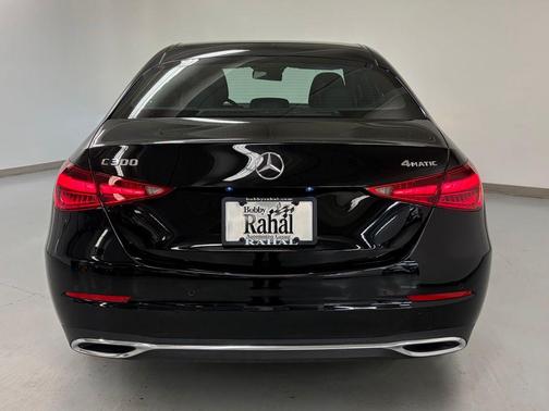 Black 2025 Mercedes-Benz C-Class C 300 4MATIC