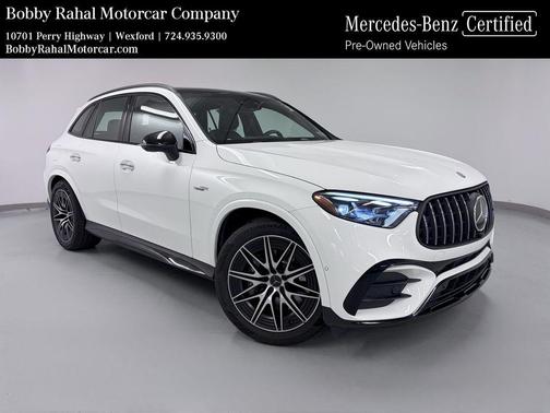 Polar White 2025 Mercedes-Benz AMG GLC 63 S E Performance 4MATIC