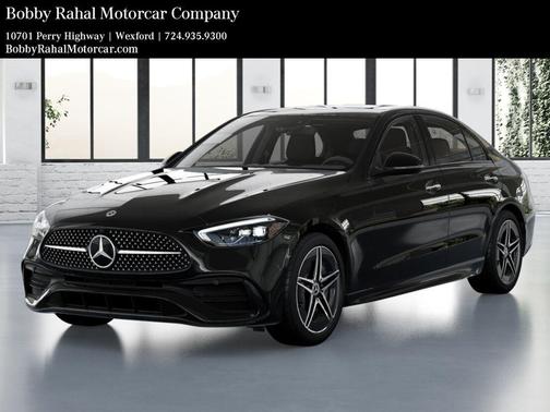 Black 2026 Mercedes-Benz C-Class C 300 4MATIC
