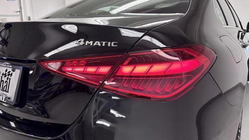 Black 2025 Mercedes-Benz C-Class C 300 4MATIC