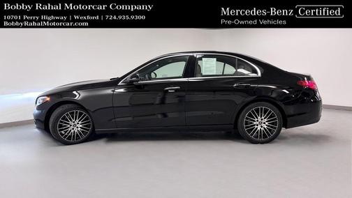 Black 2025 Mercedes-Benz C-Class C 300 4MATIC