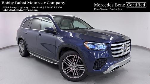 Blue 2026 Mercedes-Benz GLS 450 4MATIC