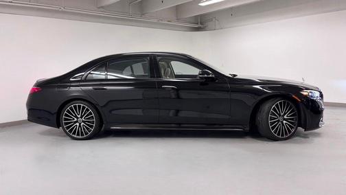 Black 2023 Mercedes-Benz S-Class 4MATIC