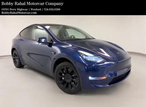 Deep Blue Metallic 2024 Tesla Model Y Long Range Dual Motor All-Wheel Drive