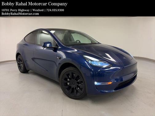 Deep Blue Metallic 2024 Tesla Model Y Long Range Dual Motor All-Wheel Drive