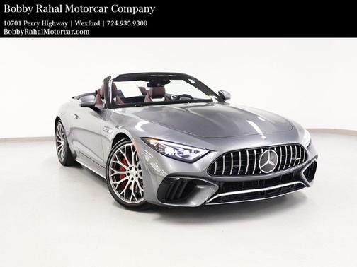 Gray Metallic 2025 Mercedes-Benz AMG SL 55 Base