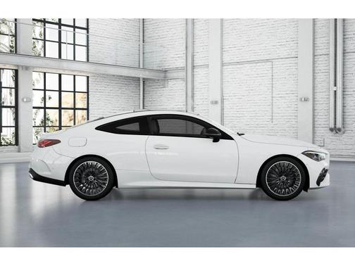 Polar White 2026 Mercedes-Benz CLE 300 4MATIC Coupe