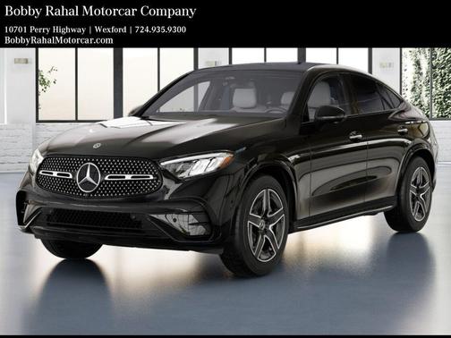 Black 2026 Mercedes-Benz GLC 300 4MATIC Coupe