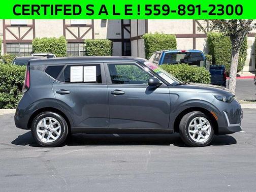 Gravity Gray 2025 Kia Soul LX