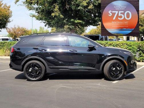 Ebony Black 2026 Kia Sportage X-Line
