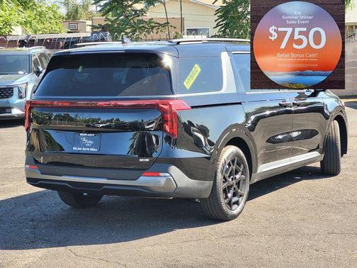 Aurora Black Pearl 2026 Kia Carnival Hybrid SX