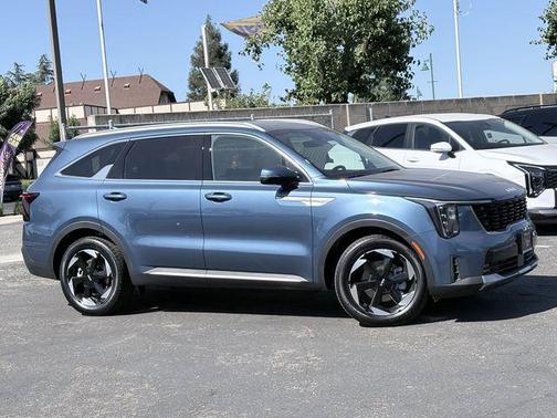 Mineral Blue 2026 Kia Sorento Hybrid EX