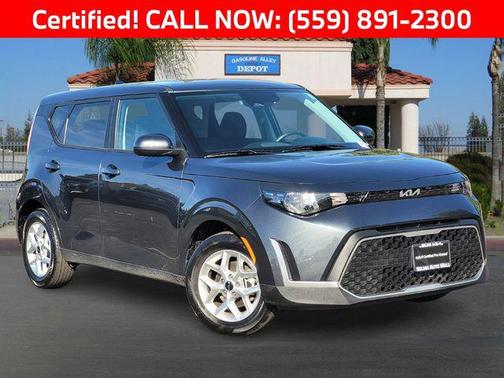 Gravity Gray 2025 Kia Soul LX