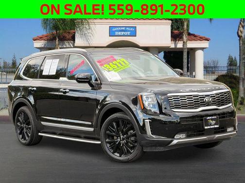 Ebony Black 2021 Kia Telluride SX