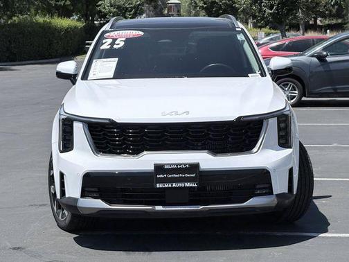 Glacial White Pearl 2025 Kia Sorento EX