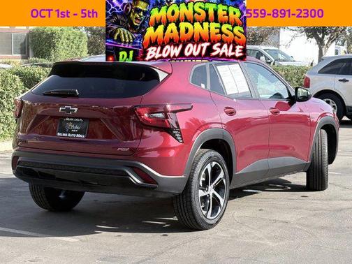 Crimson Metallic 2024 Chevrolet Trax FWD 1RS