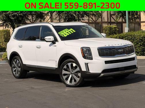 Glacial White Pearl 2021 Kia Telluride S