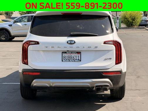 Glacial White Pearl 2021 Kia Telluride S