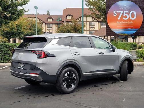 Steel Gray 2026 Kia Sportage Hybrid LX
