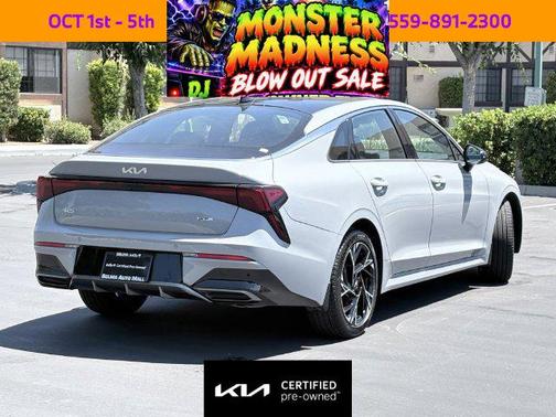 Wolf Gray 2025 Kia K5 GT-Line