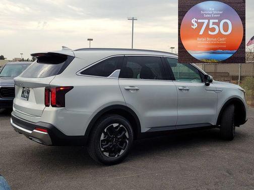 Ivory Silver 2026 Kia Sorento S