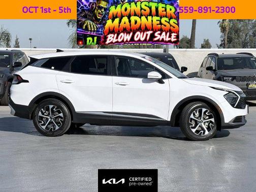 Glacial White Pearl 2025 Kia Sportage EX
