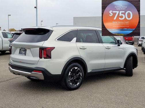 Ivory Silver 2026 Kia Sorento S