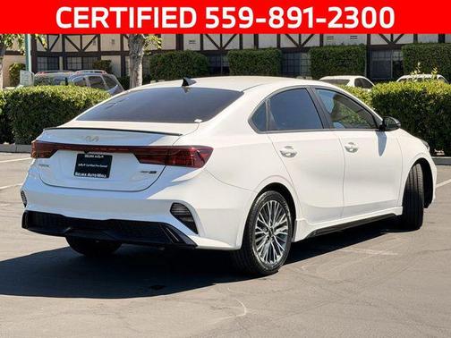Snow White Pearl 2023 Kia Forte GT-Line