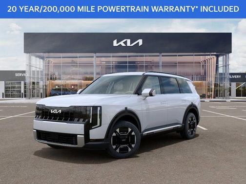 Glacial White Pearl 2027 Kia Telluride Hybrid EX
