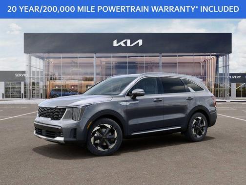 Steel Gray 2026 Kia Sorento Hybrid EX