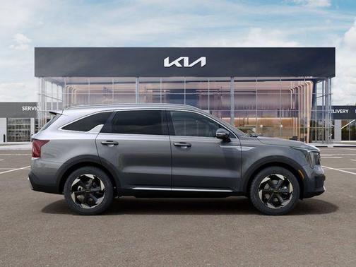 Steel Gray 2026 Kia Sorento Hybrid EX