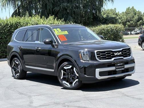 Ebony Black 2025 Kia Telluride S