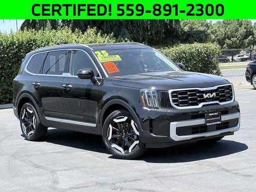 Ebony Black 2025 Kia Telluride S