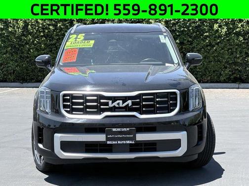 Ebony Black 2025 Kia Telluride S