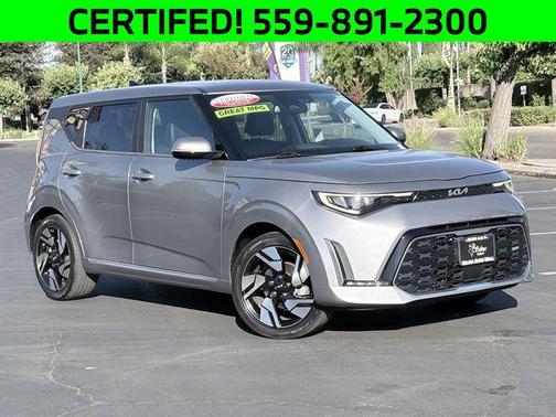 Steel Gray 2023 Kia Soul GT-Line
