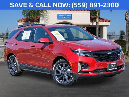 Radiant Red Tintcoat 2024 Chevrolet Equinox FWD RS