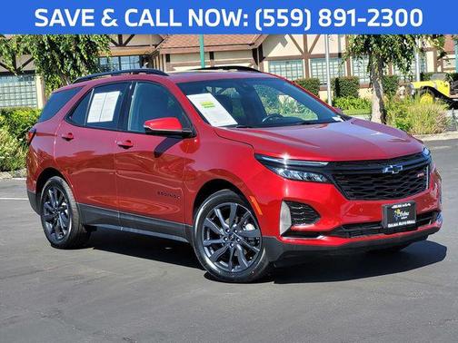 Radiant Red Tintcoat 2024 Chevrolet Equinox FWD RS
