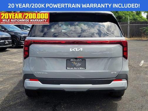 Ceramic Silver 2026 Kia Carnival Hybrid EX