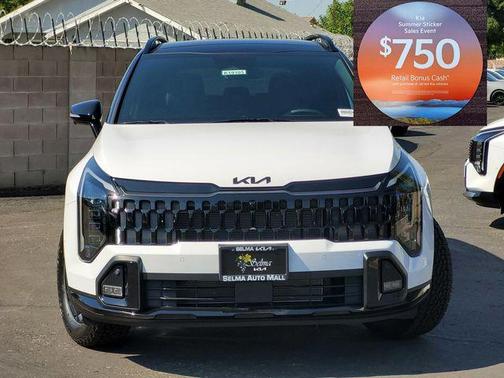 Glacier White Pearl/Black Roof 2026 Kia Sportage S