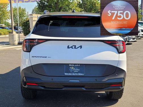 Glacier White Pearl/Black Roof 2026 Kia Sportage S